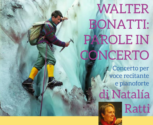 Domenica 19 giugno "Walter Bonatti: parole in concerto"