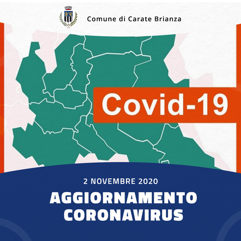 Aggiornamento Coronavirus 2 novembre