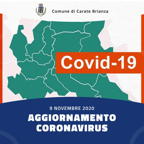 Aggiornamento Coronavirus 9 novembre