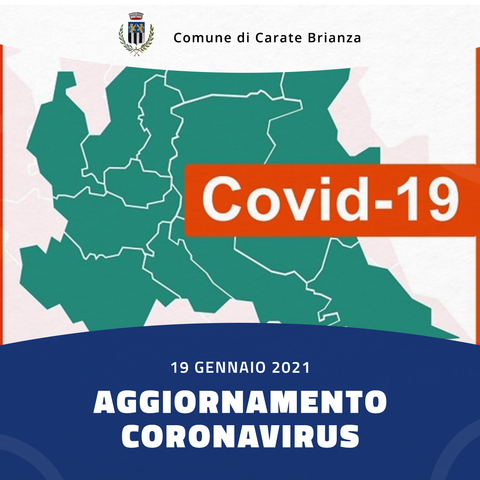 Aggiornamento Coronavirus 19 gennaio