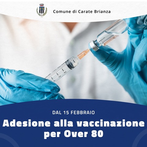 Vaccinazioni Anti-Covid Cittadini Over 80