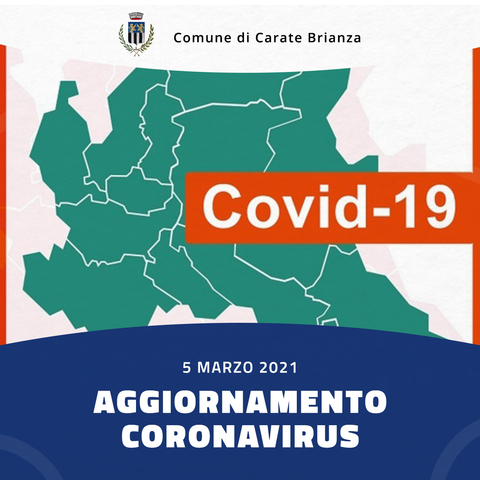 Aggiornamento Coronavirus  5 marzo