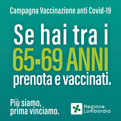 Vaccinazioni Anti-Covid Cittadini Over 65