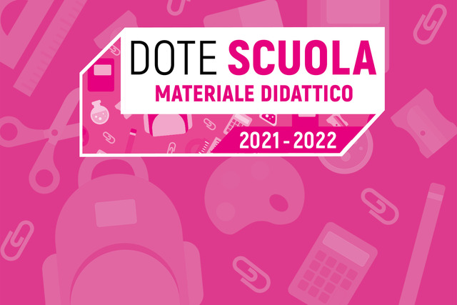 DOTE SCUOLA REGIONE LOMBARDIA 2021/2022  - MATERIALE DIDATTICO
